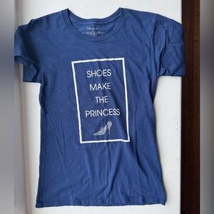 Disney Princess “Shoes Make The Princess” women’s tshirt size M